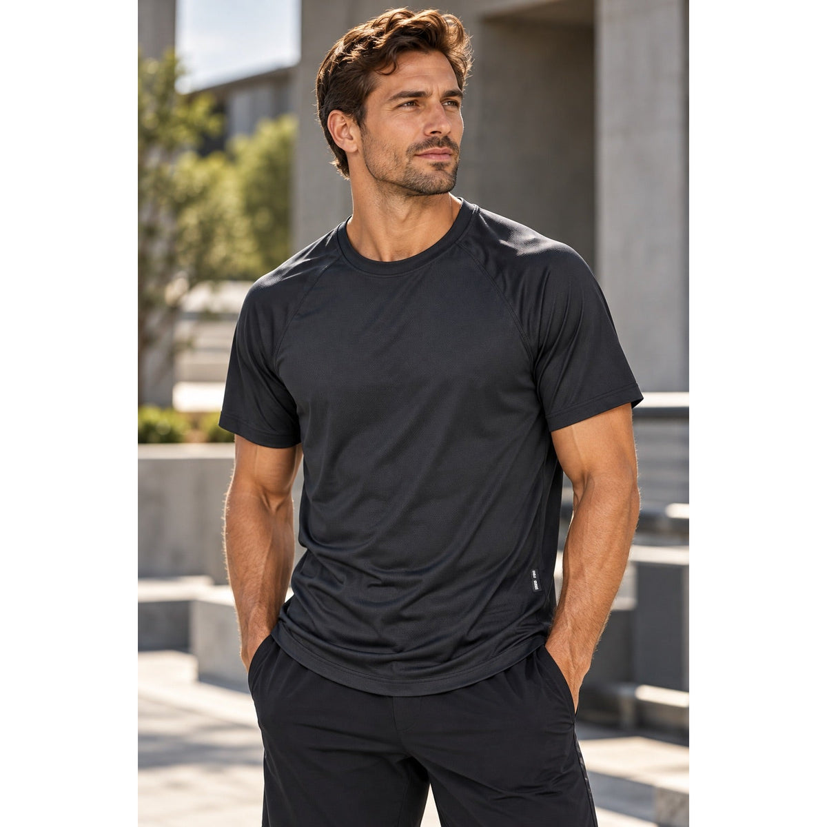 ASRV AeroSilver Established Performance Tee — Size Large // Preowned