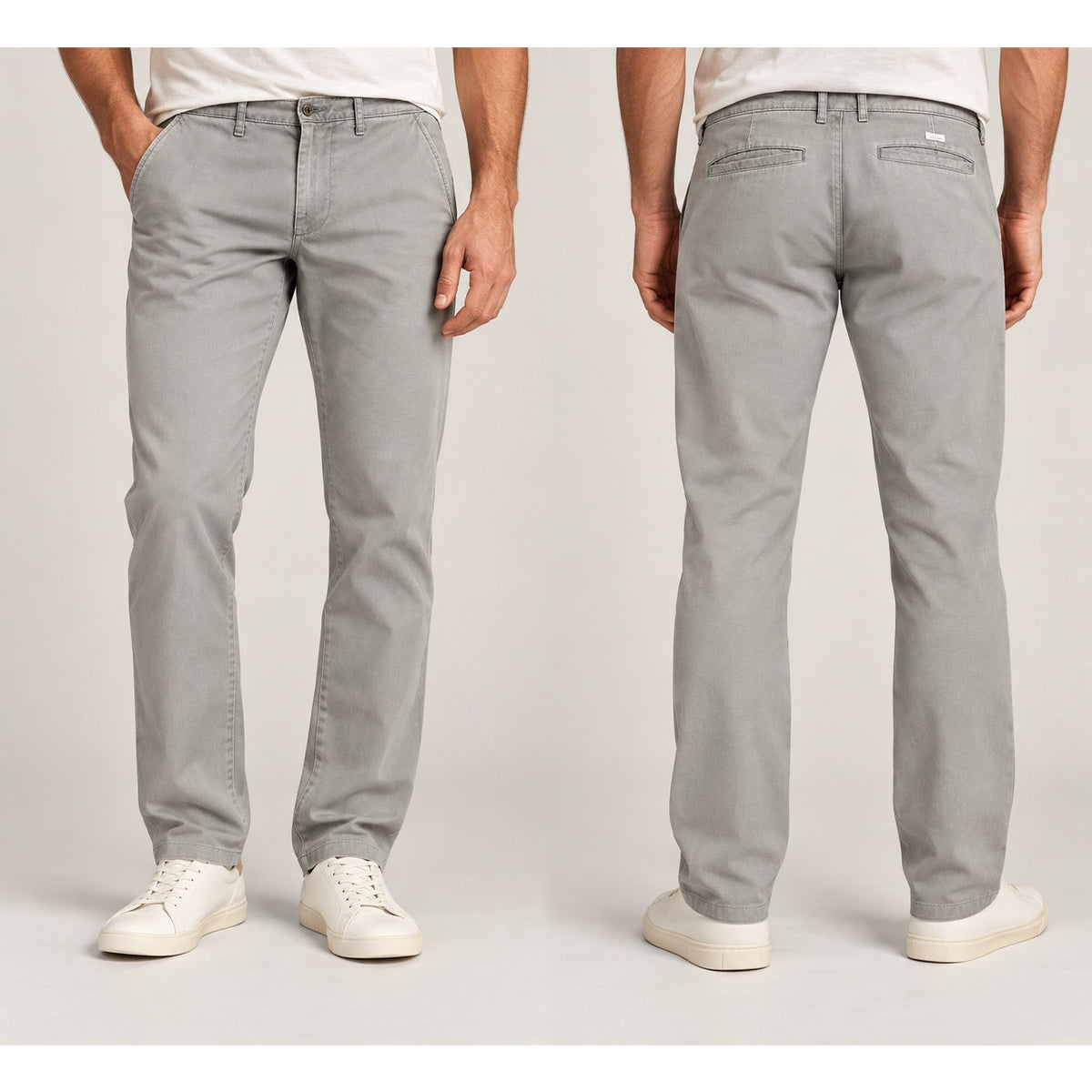 AG Adriano Goldschmied Supply Standard Issue Khaki Straight Leg Military Hand Twill Chino Pants — Size 31 // Preowned