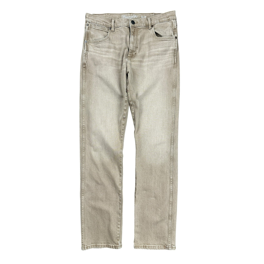 Wrangler Retro Slim Straight Jean in Saddle Tan — Size 34x34 // Preowned