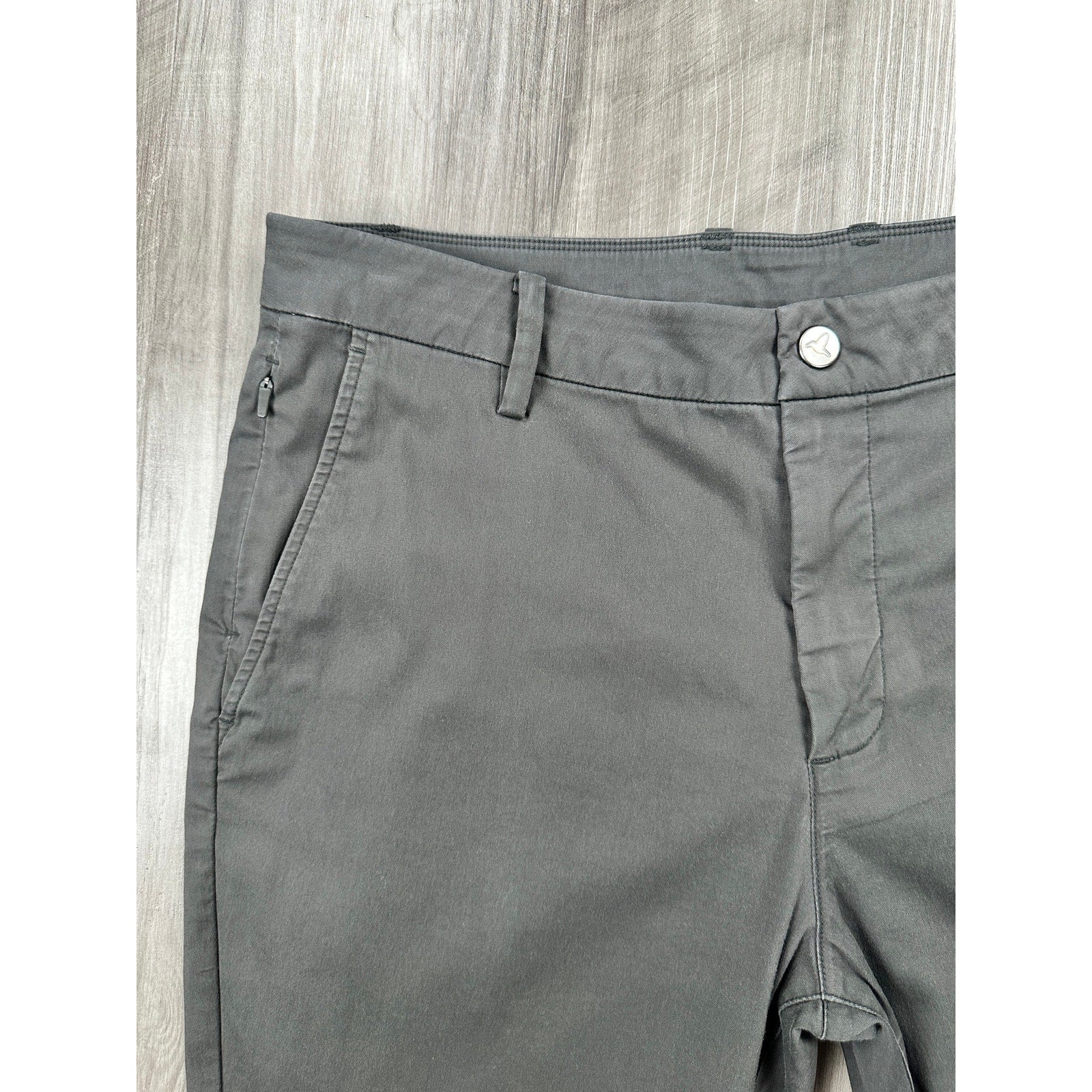 Birddogs Stretch Performance Khakis in Charcoal Grey — Size 34x34 // Preowned