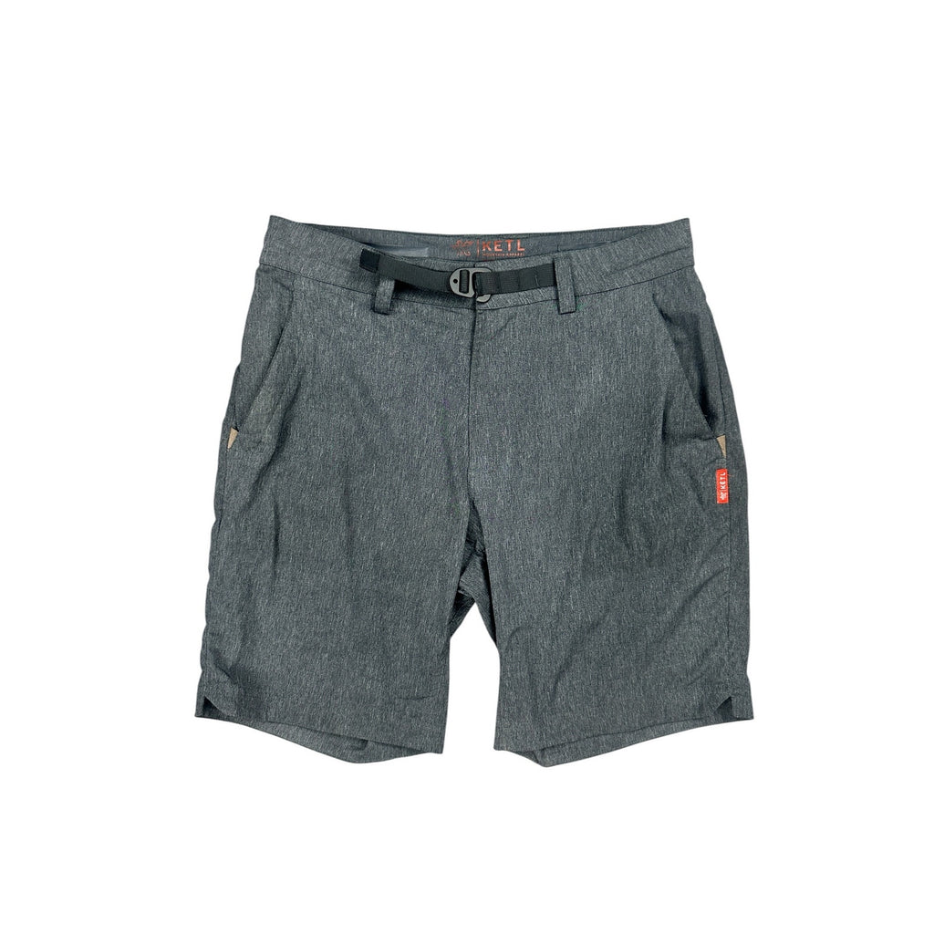 Ketl Mountain Shenanigan Outdoor Shorts in Heather Charcoal — Size Small // Preowned