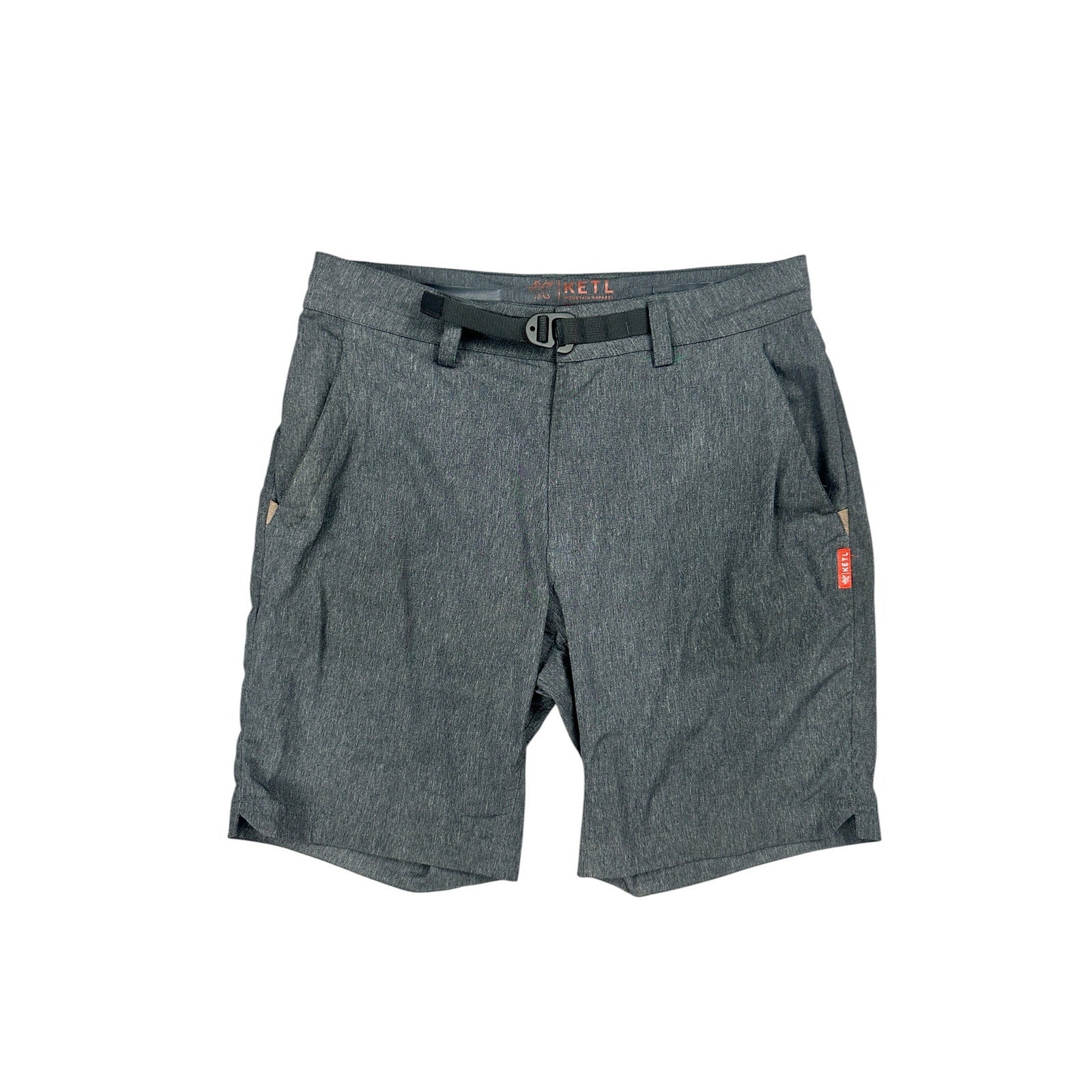 Ketl Mountain Shenanigan Outdoor Shorts in Heather Charcoal — Size Small // Preowned
