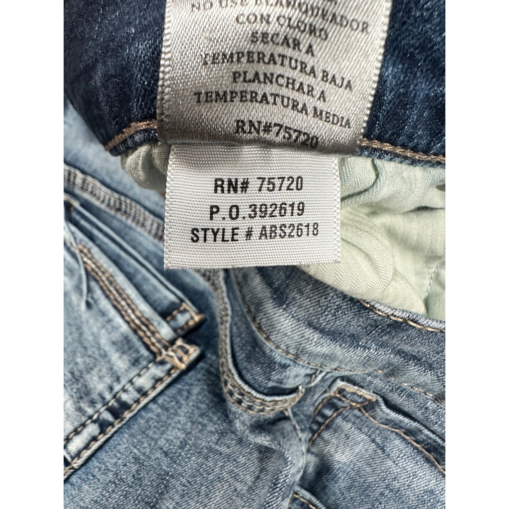 BKE Nolan Straight Leg Stretch Jean in Blue — Size 38R // Preowned