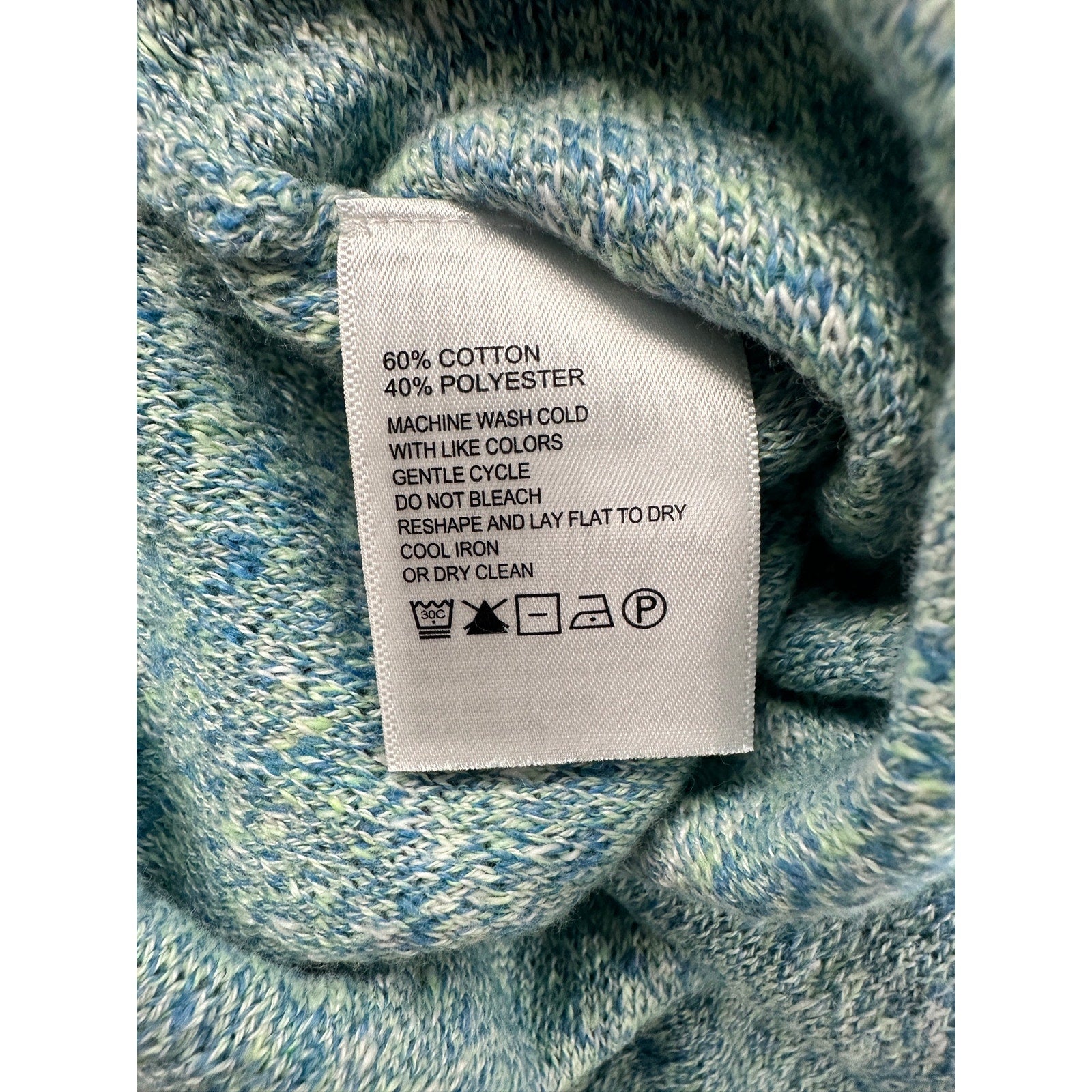 Tommy Bahama Soundscape Crew Long Sleeve Pullover Sweater in Vacation Blue — Size XL