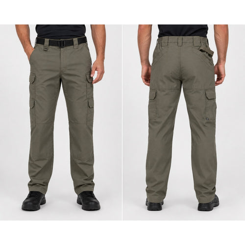 5.11 Tactical Regular Fit Taclite Pro Ripstop Cargo Pants in Olive Brown — Size 32x32 // Preowned