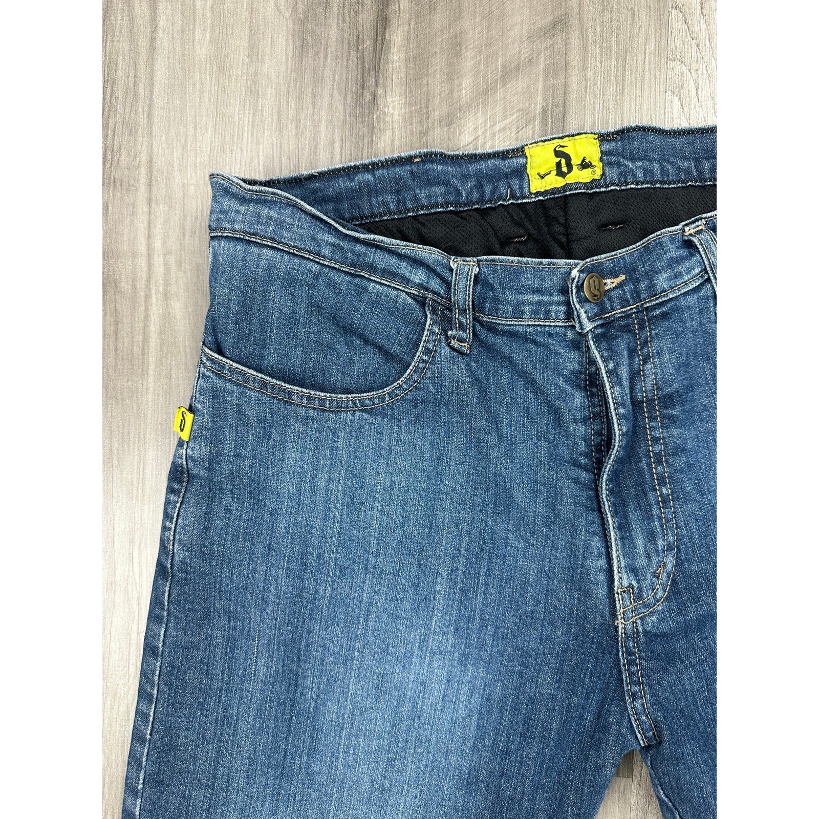 Sartso Killer Kevlar Motorcycle Jeans in Blue — Size 36 // Preowned