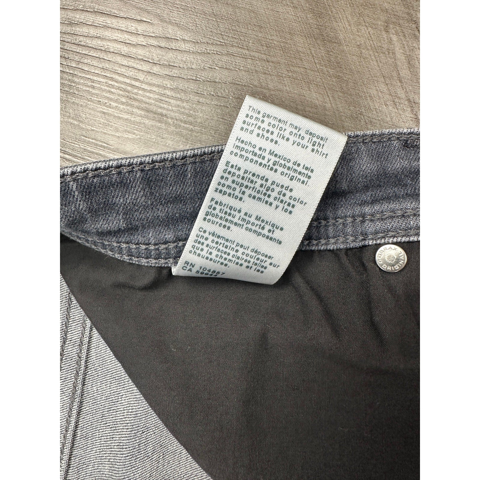 AG Adriano Goldschmied Tellis Modern Slim Jeans in Strayhorn Gray — Size 38 // Preowned