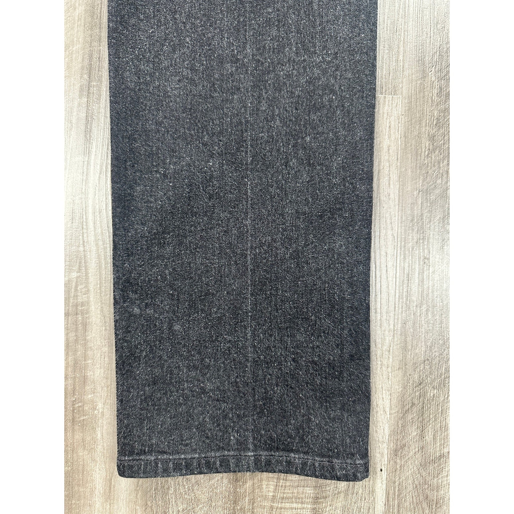 AG Adriano Goldschmied Everett Slim Straight Jean in Black — Size 36x32 // Preowned