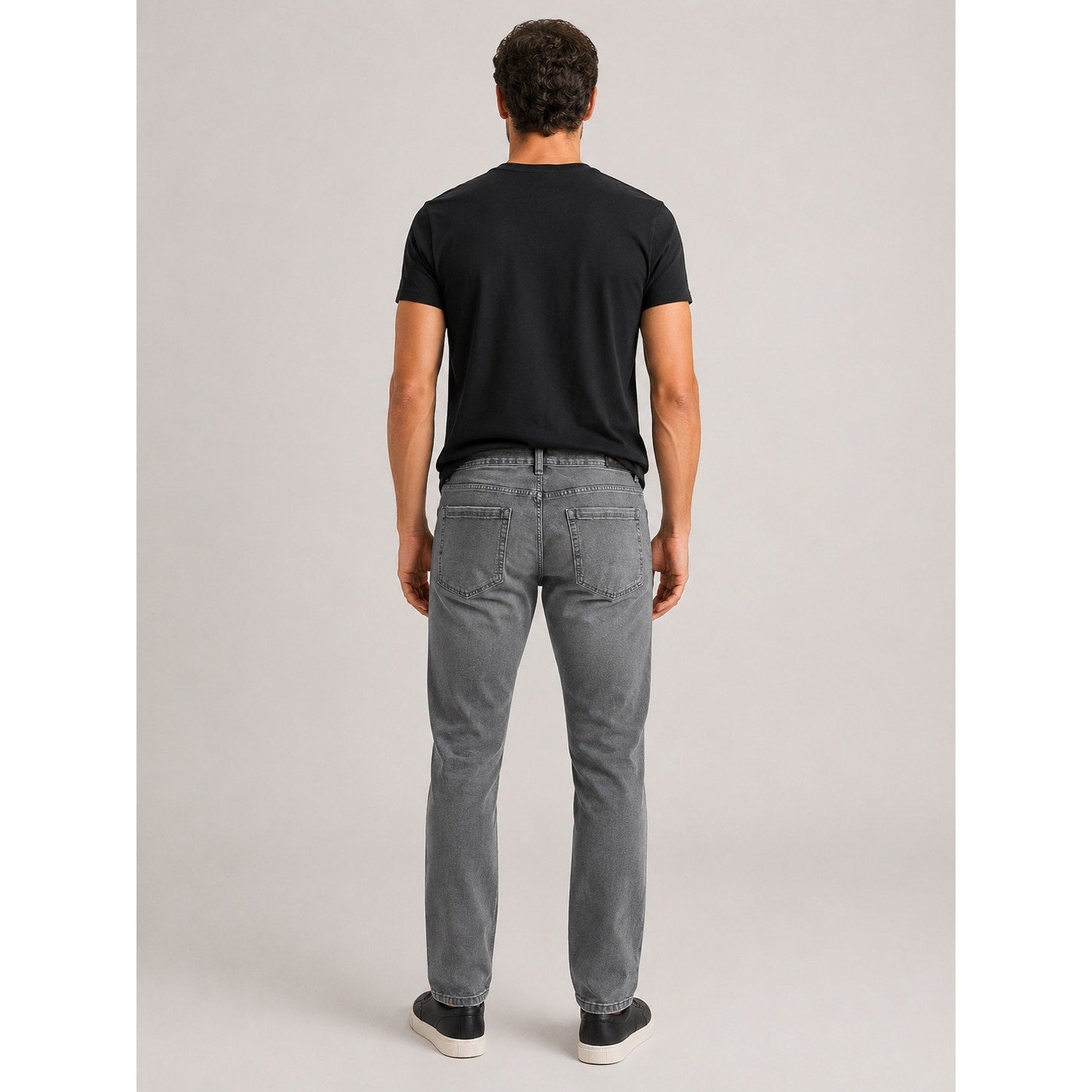 The Perfect Jean Athletic Fit Miner Grey Stretch Jeans — 42x28