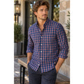 Scotch & Soda Monsieur Provocateur Plaid Long Sleeve Shirt — Size Medium // Preowned