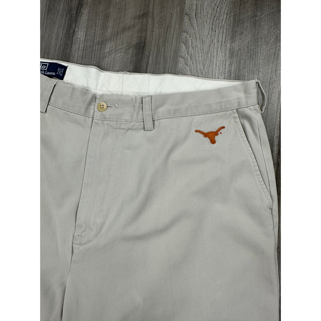 Polo Ralph Lauren Texas Longhorns Prospect Khaki Pants in Khaki — Size 38 // Preowned