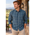 Peter Millar Performance Flannel Jolli Sport Long Sleeve Shirt — Size 2XL // Preowned