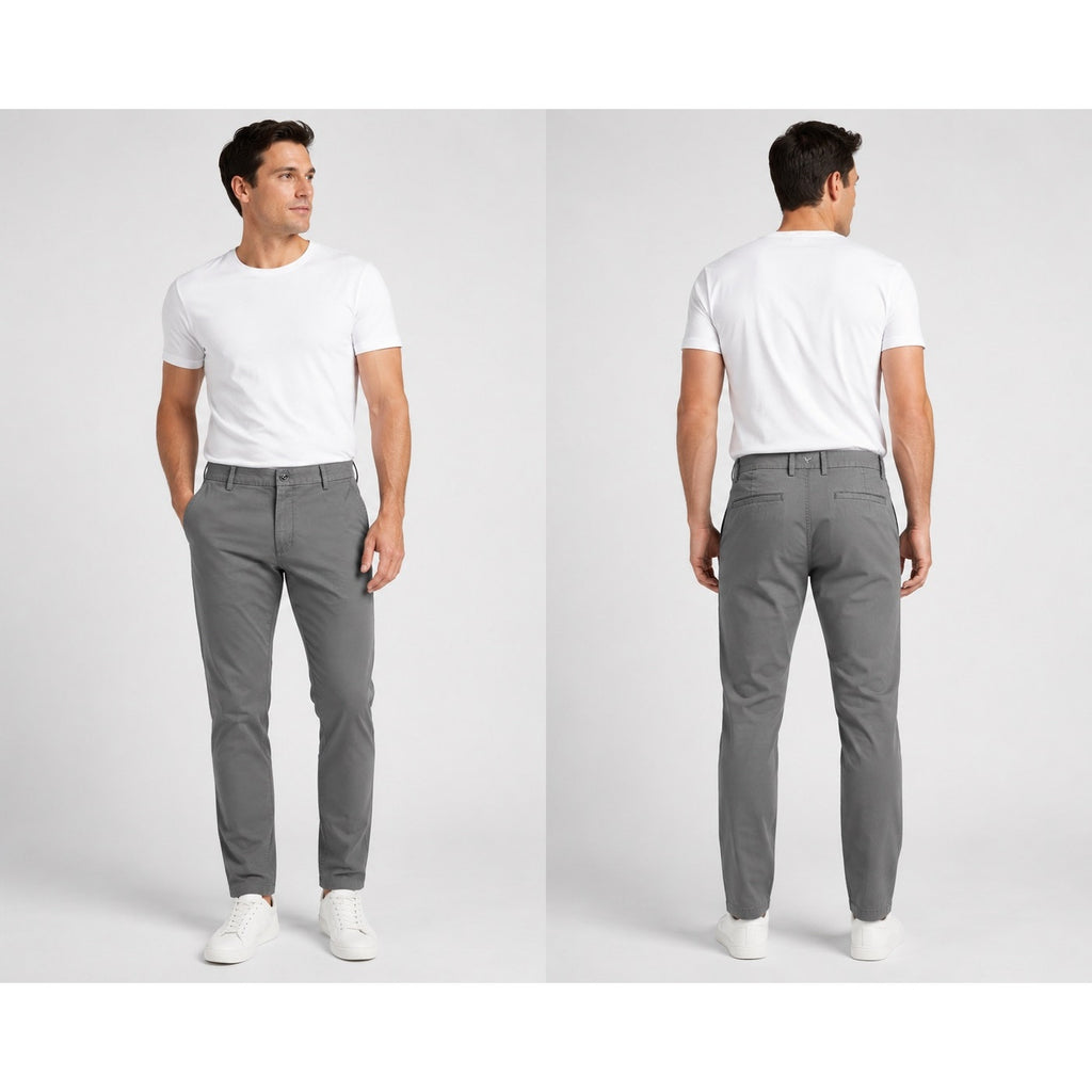 Birddogs Stretch Performance Khakis in Charcoal Grey — Size 34x34 // Preowned