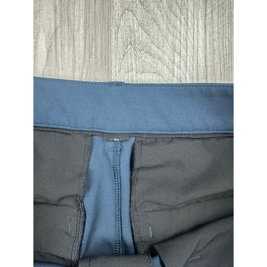 Lululemon ABC Slim Fit Warpstreme Trouser Chino Pants in Navy — Size 33 // Preowned