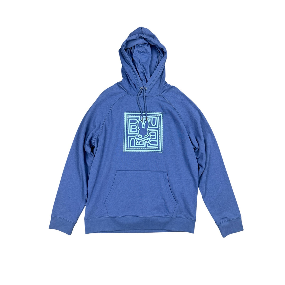 Psycho Bunny Gio Embroidered Pullover Hoodie — Size XL