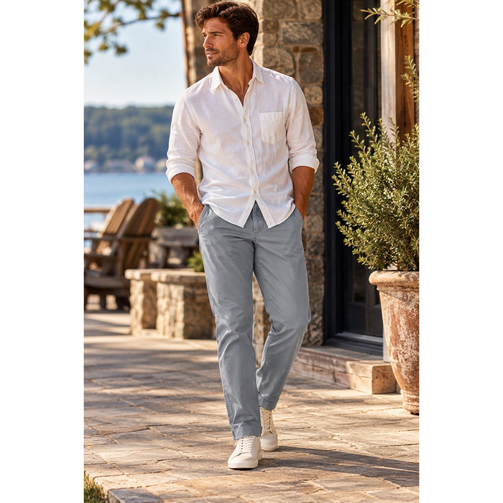 Wallace & Barnes Slim Fit Military Officer's Chino Pants — Size 33 // Preowned