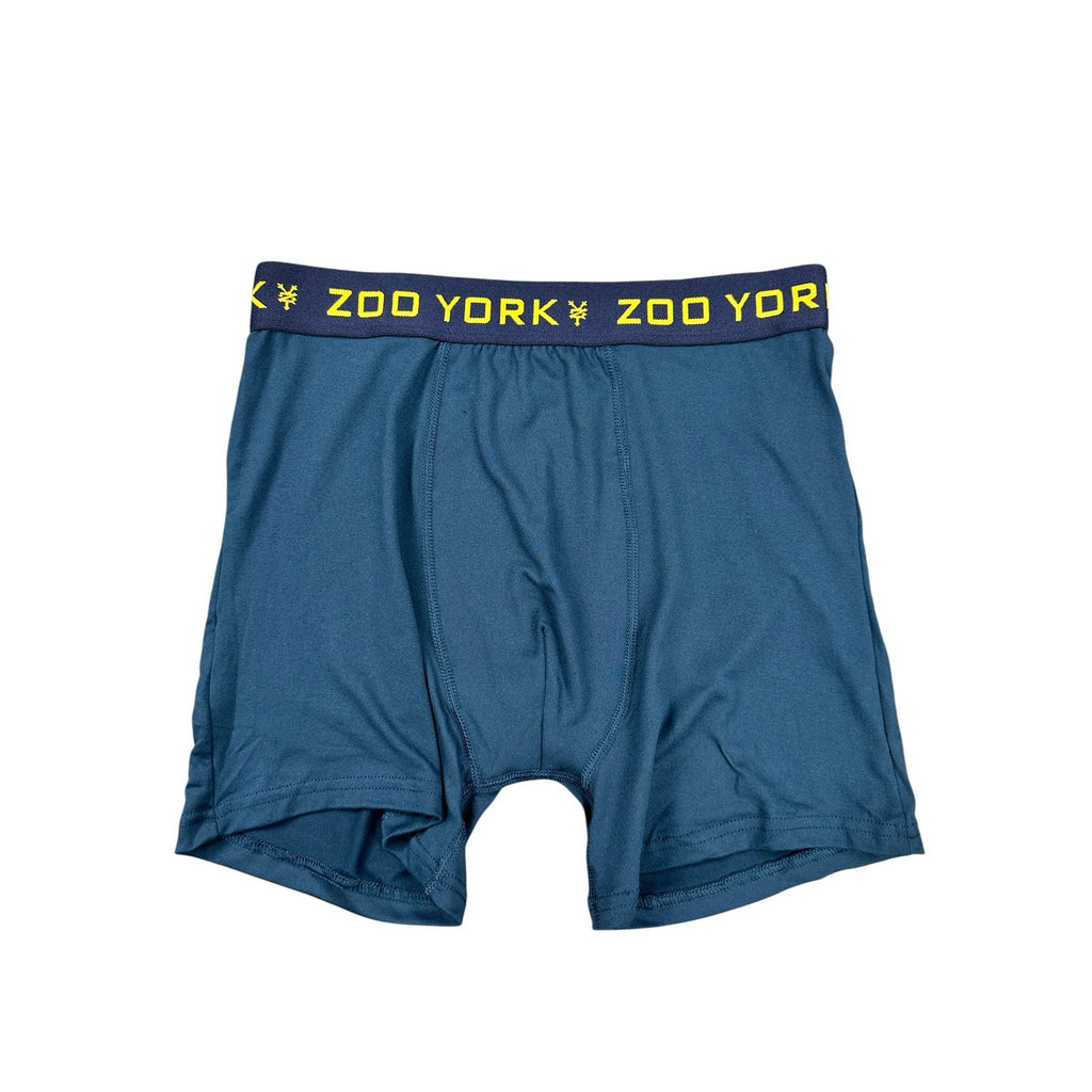 Zoo York Super Soft Brushed Tagless 360 Stretch Boxer Briefs 4-Pack in Multi — Size Small