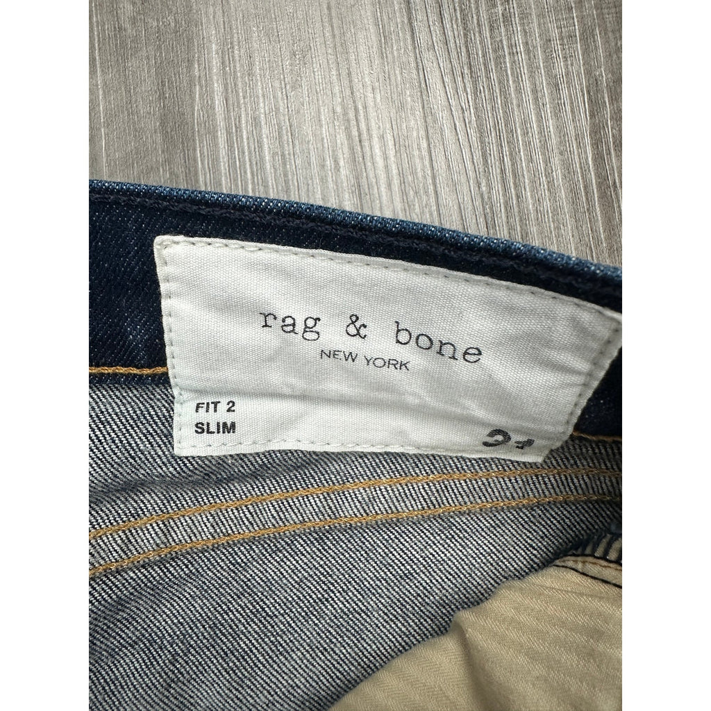 Rag & Bone Fit 2 Slim Worn Ace Jeans — Size 31 // Preowned