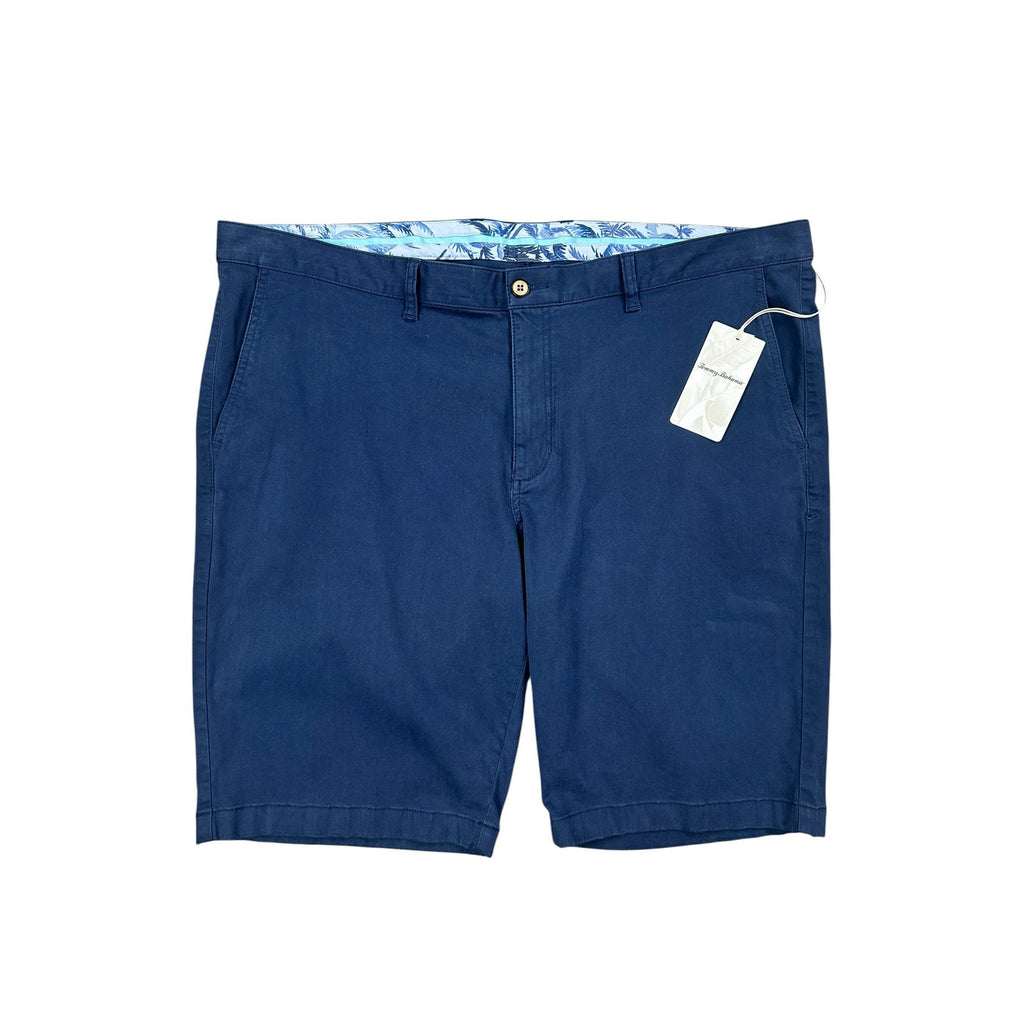 Tommy Bahama Boracay 12" Stretch Chino Shorts in Maritime Navy — Size 44