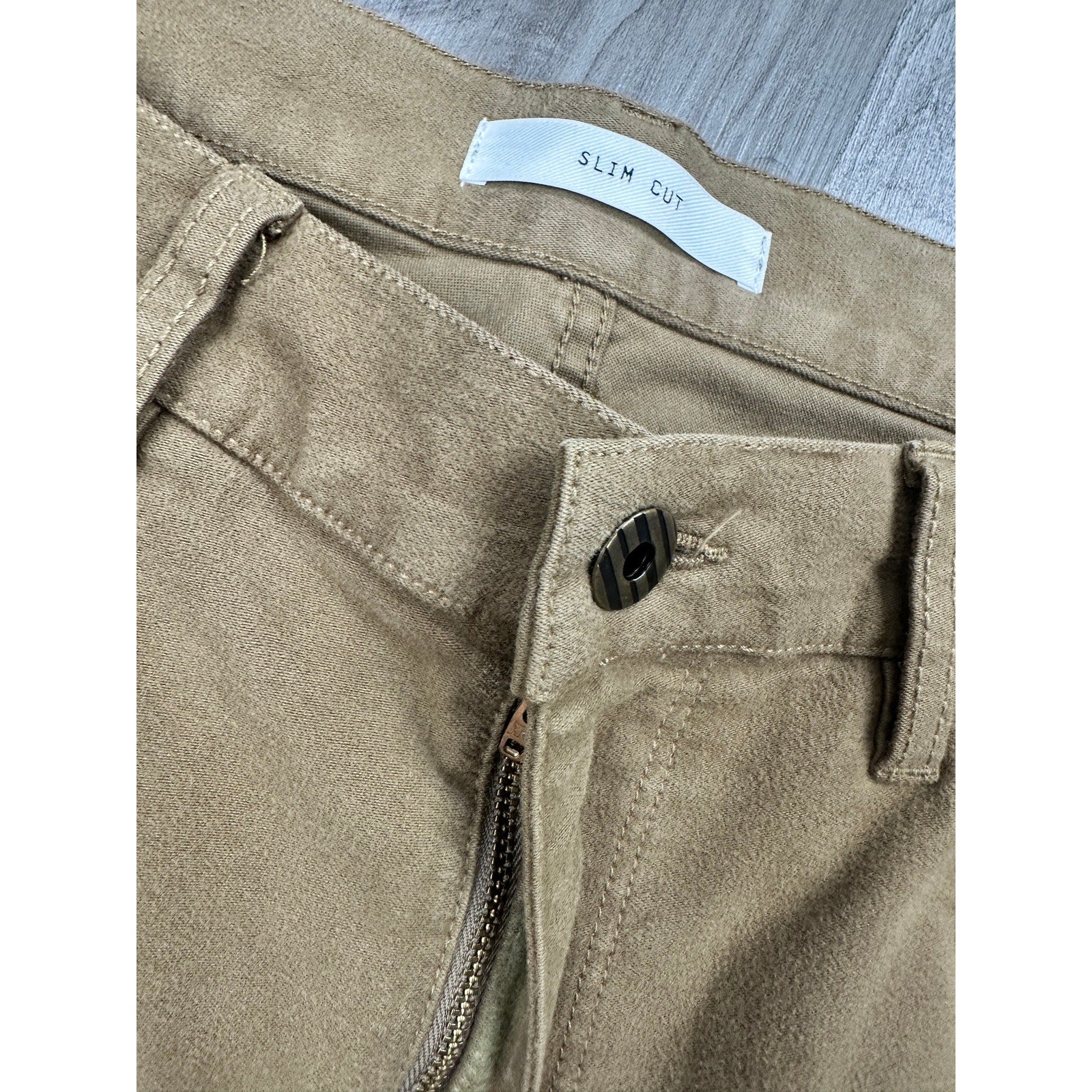 Billy Reid Moleskin Slim Fit 5 Pocket Pants in Tan — Size 34 // Preowned