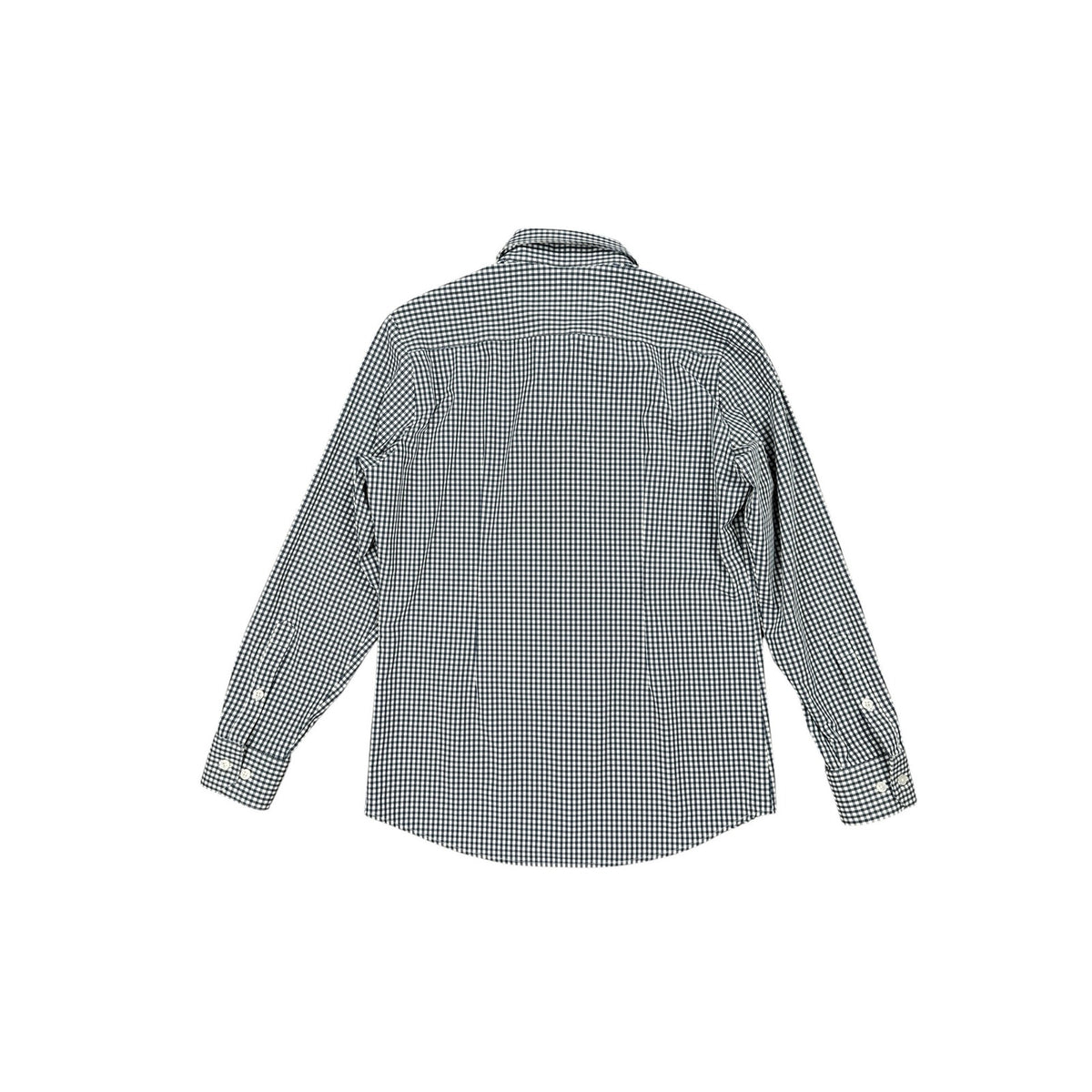 Mizzen+Main Leeward Performance Trim Fit Checkered Long Sleeve Button Down Shirt — Size Medium // Preowned