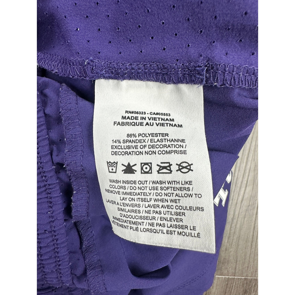 Nike TCU Horned Frogs Dri-FIT On-Field Athletic Shorts in Purple — Size Large // Preowned