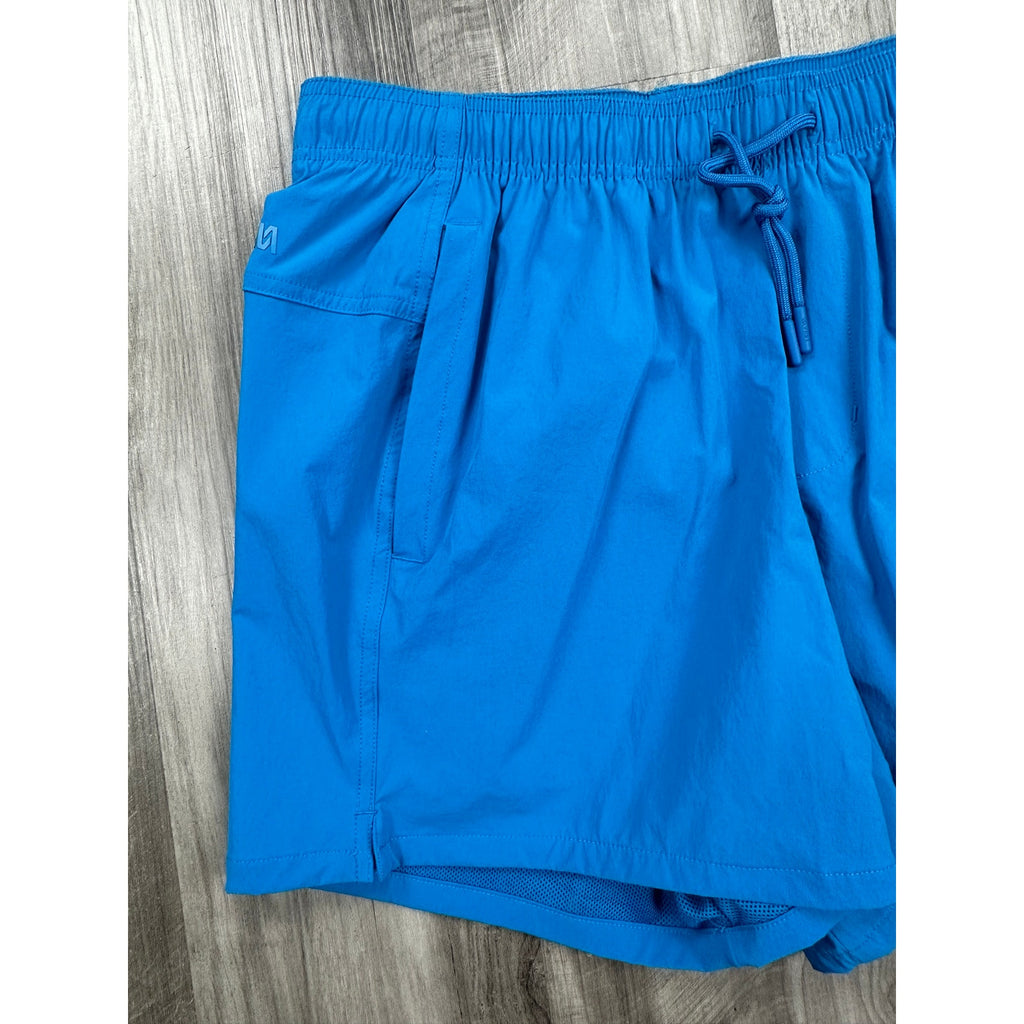 VRST 5-Inch Everyday Performance Athletic Shorts in Blue Tide — Size Medium