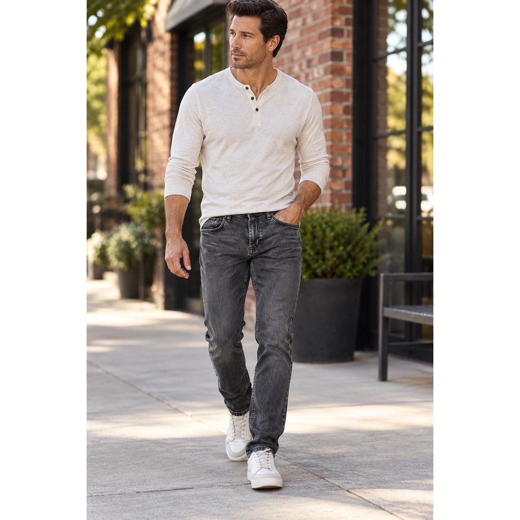 Buffalo David Bitton Ash Slim Stretch Jeans — Size 36x32 // Preowned