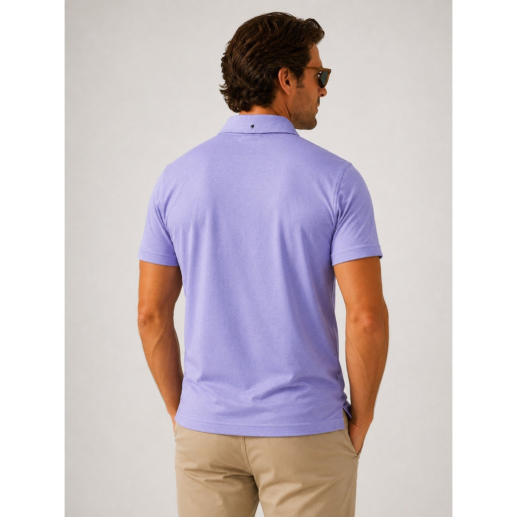 1764 Signature Beach Polo in Lavender Heather — Size Medium