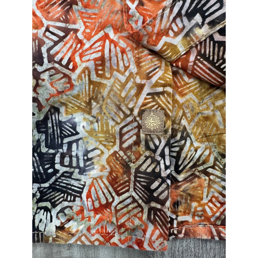 Territory Ahead Abstract Short Sleeve Shirt — Size 2XLT // Preowned