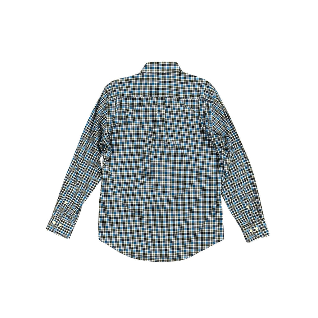 Peter Millar Crown Soft Plaid Classic Fit Long Sleeve Button Down Shirt — Size Medium // Preowned