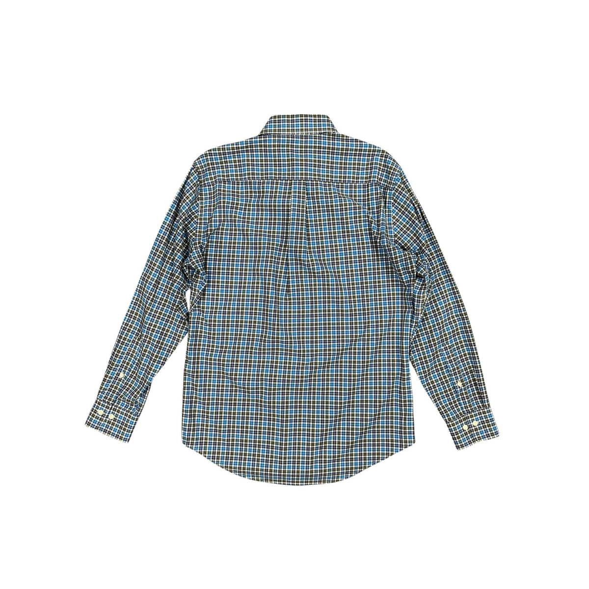 Peter Millar Crown Soft Plaid Classic Fit Long Sleeve Button Down Shirt — Size Medium // Preowned