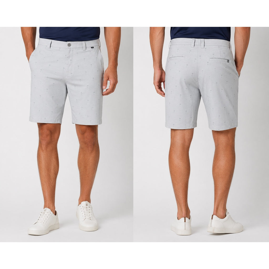 Travis Mathew Resort to This Golf Shorts in Heather Microchip — Size 38