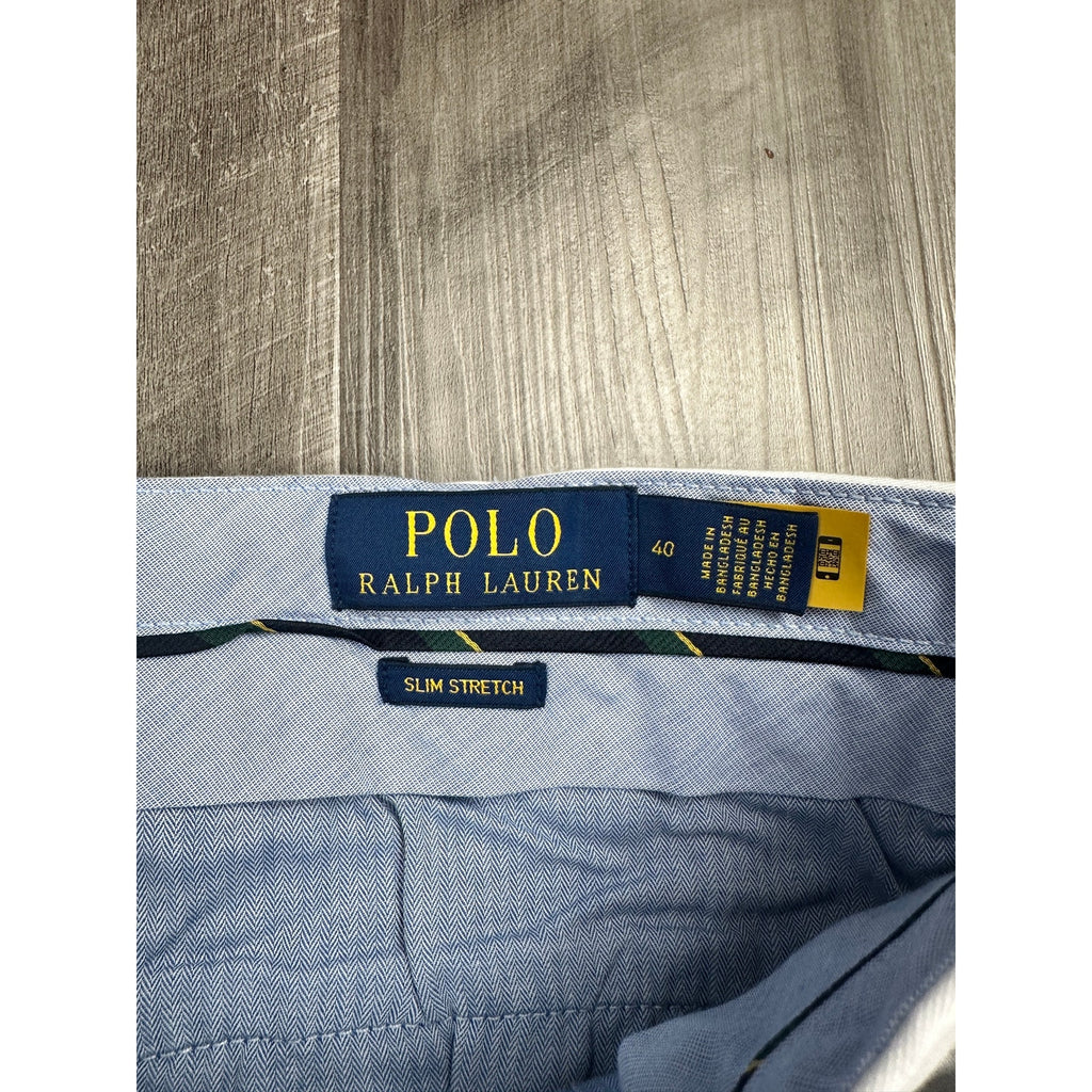 Polo Ralph Lauren Stretch Slim Fit Chino Shorts in White — Size 40