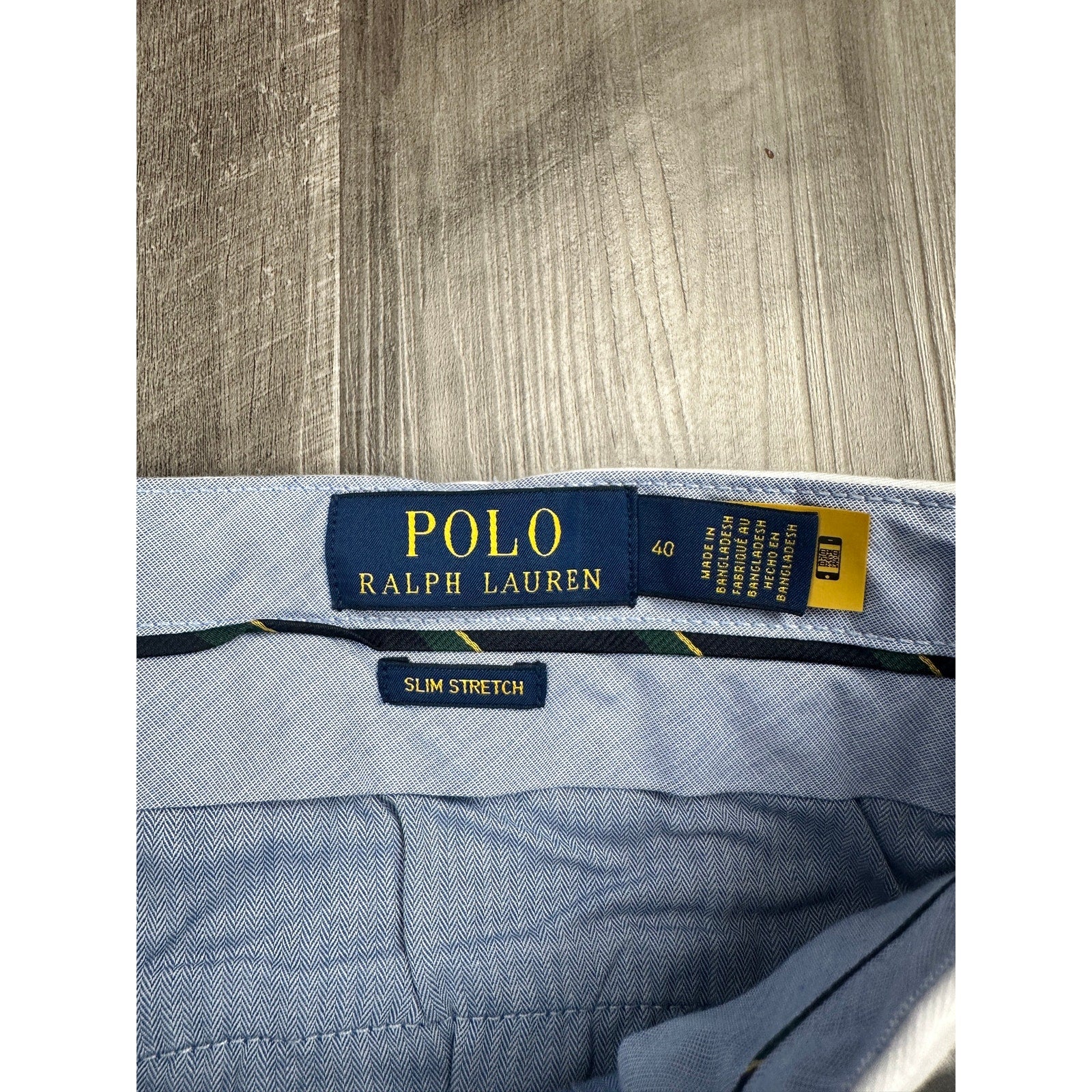Polo Ralph Lauren Stretch Slim Fit Chino Shorts in White — Size 40