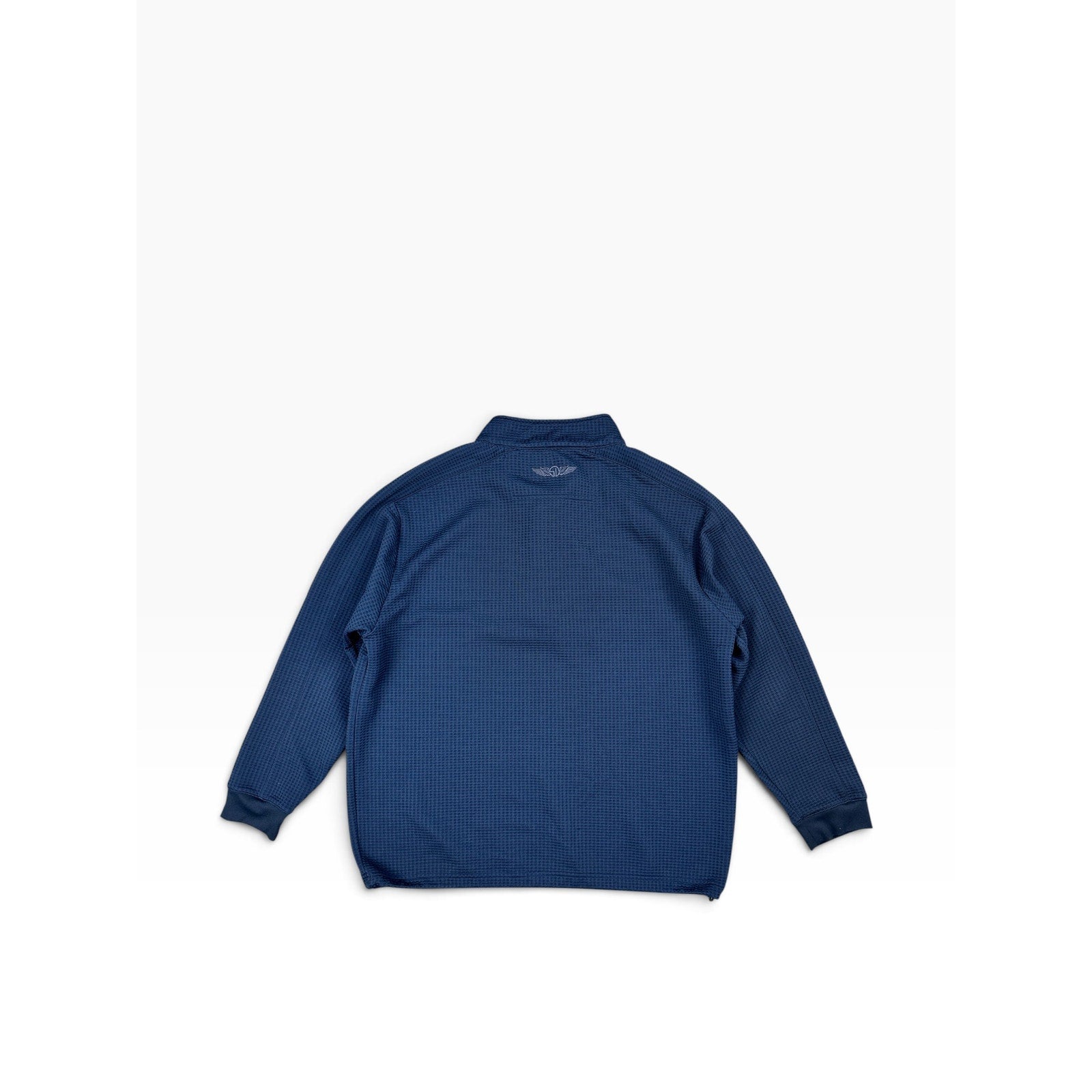 Straight Down Big Horn Golf Optic Quarter Zip Pullover in Navy — Size XL // Preowned