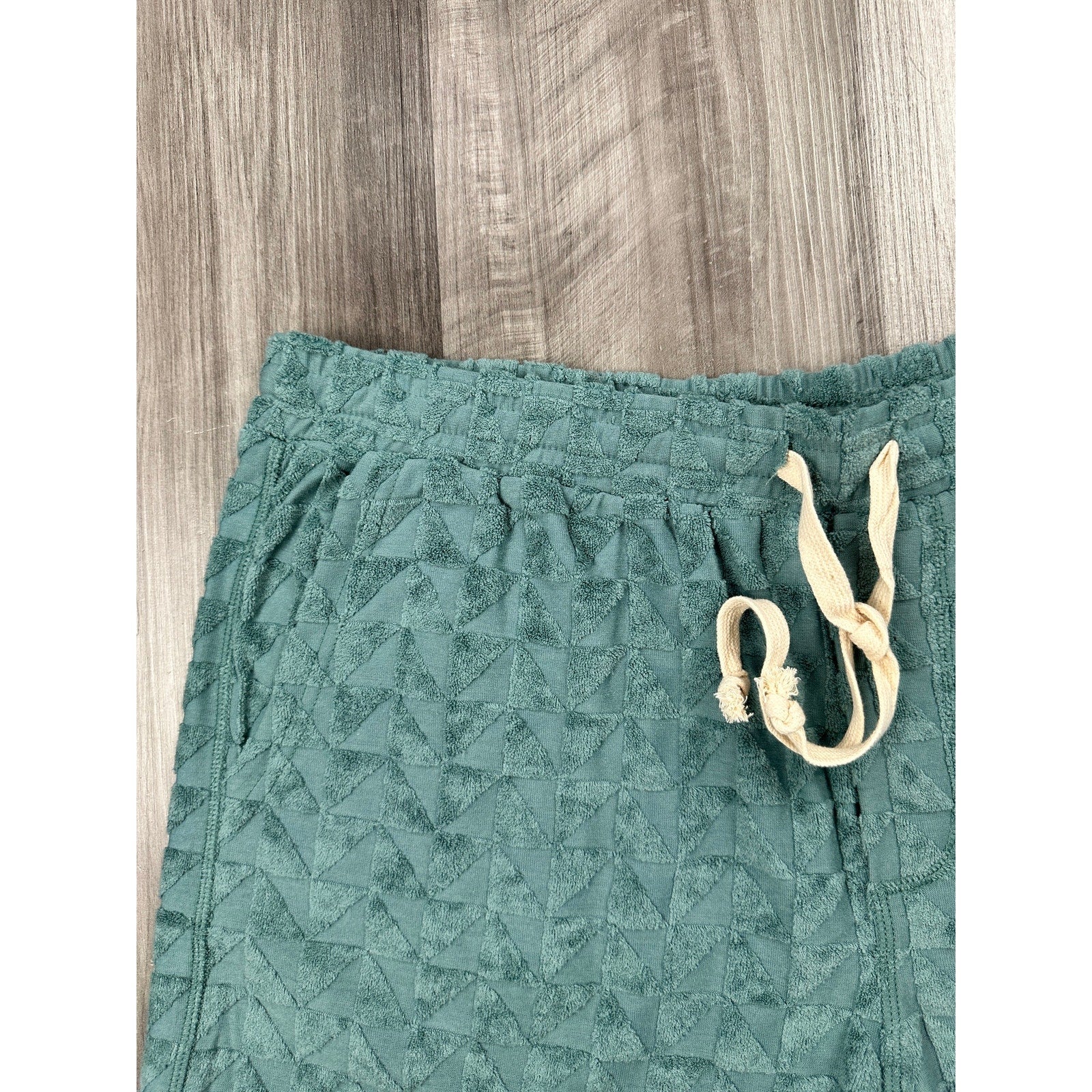 Marine Layer Towel Terry 6" Shorts in North Atlantic Green — Size Large