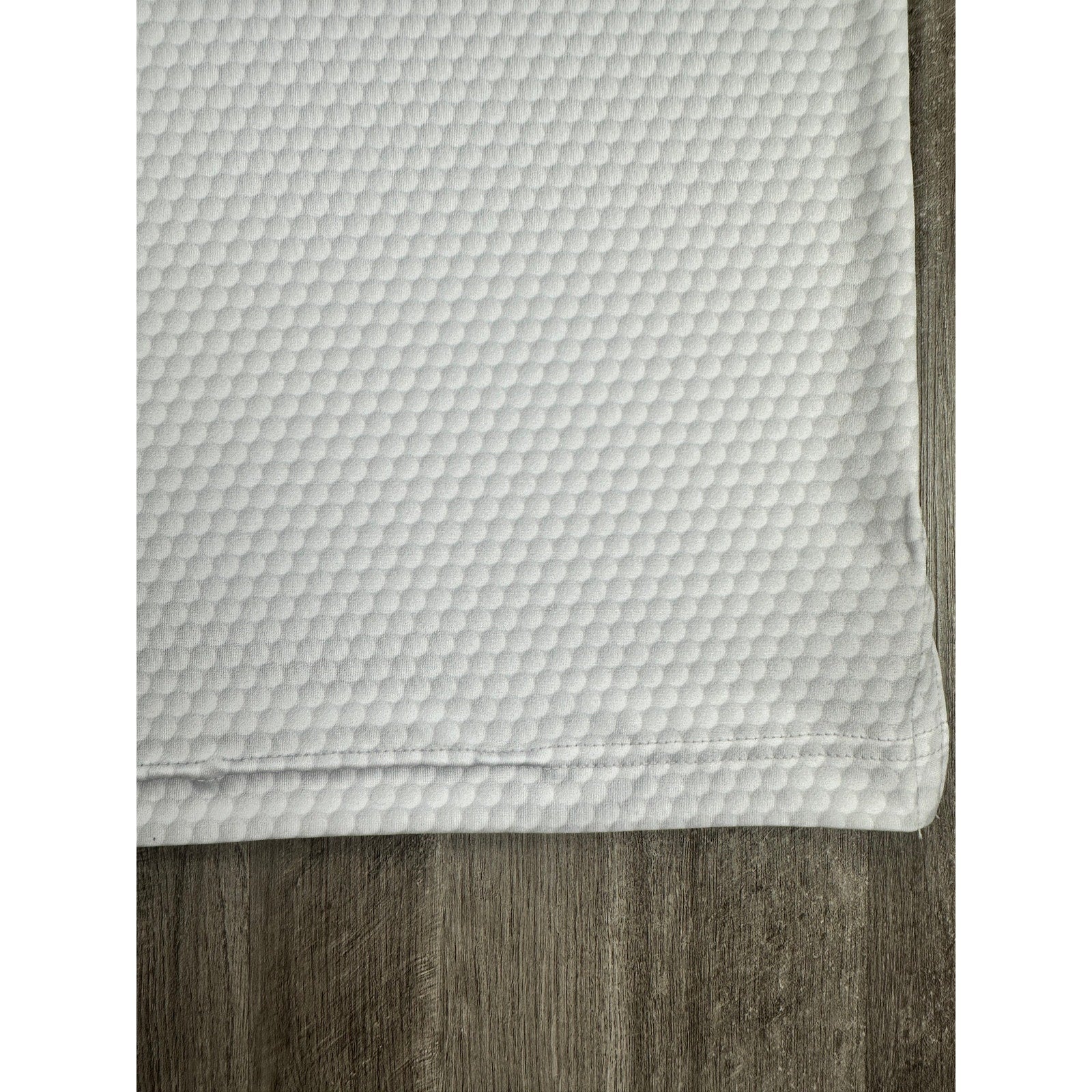 Rhoback The Be The Ball Performance Golf Polo in White Gray — Size 2XL // Preowned