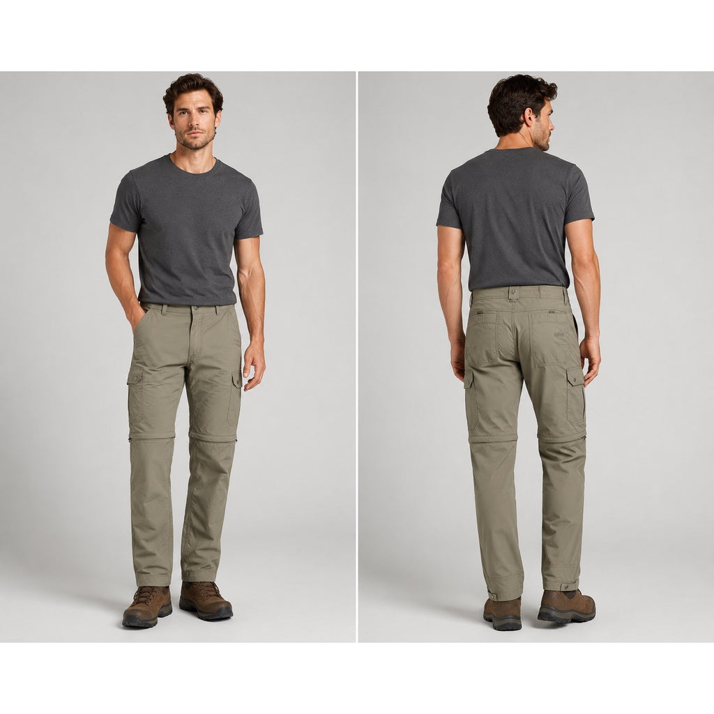 Kuhl Renegade Convertible Cargo Pants in Tan — Size 36x30 // Preowned