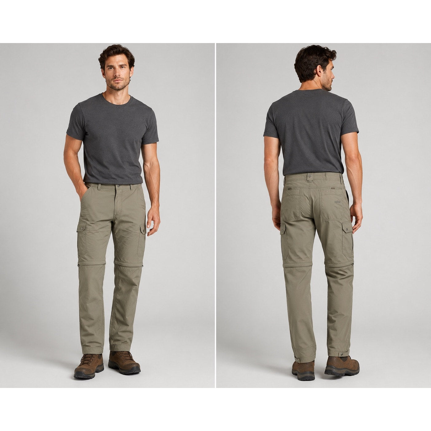 Kuhl Renegade Convertible Cargo Pants in Tan — Size 36x30 // Preowned