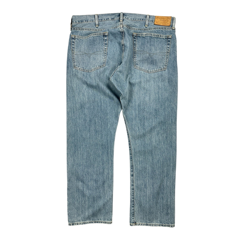 Polo Ralph Lauren Hampton Relaxed Straight Jeans in Blue — Size 38x30 // Preowned