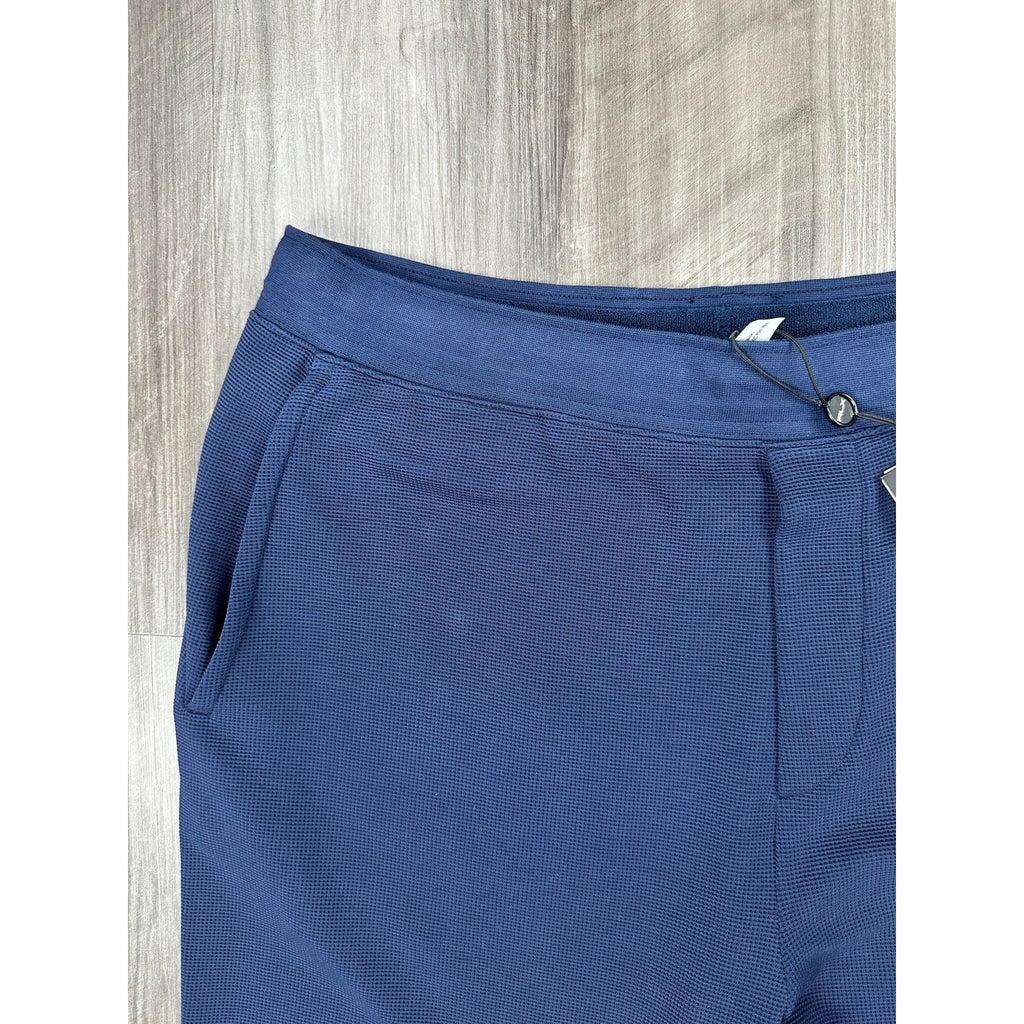 RLX Ralph Lauren Performance Waffle-Knit Jogger Pants in Navy — Size 2XL