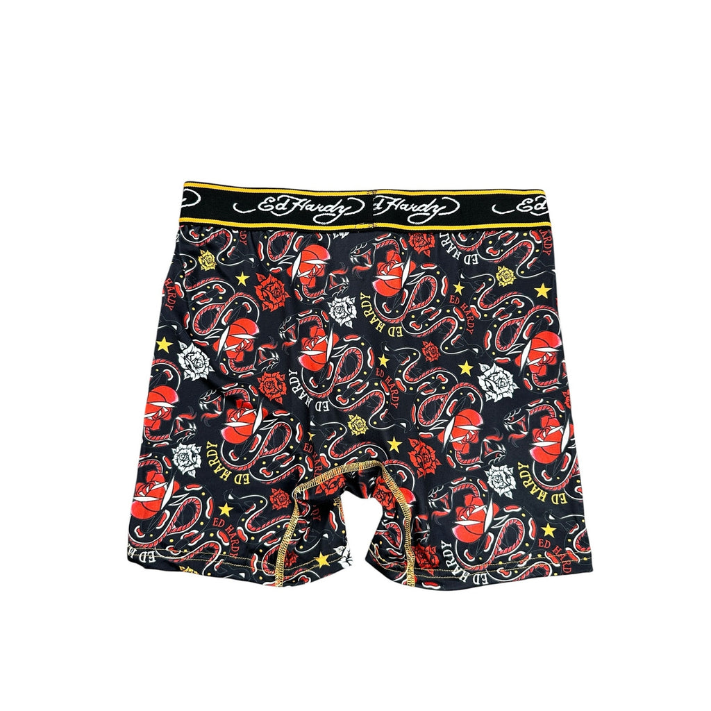 Ed Hardy Performance Boxer Briefs 4-Pack — Size Small