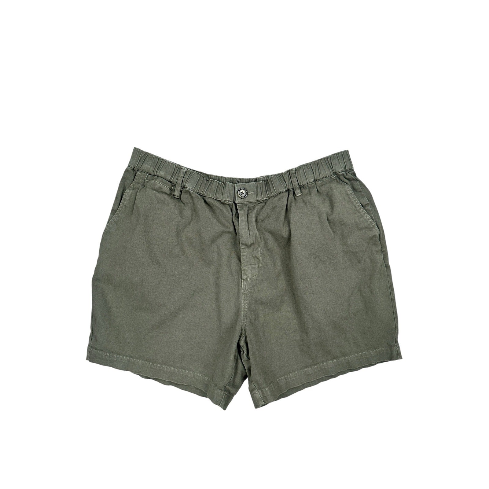 Cove 5" Chino Shorts in Olive Green — Size 38 // Preowned