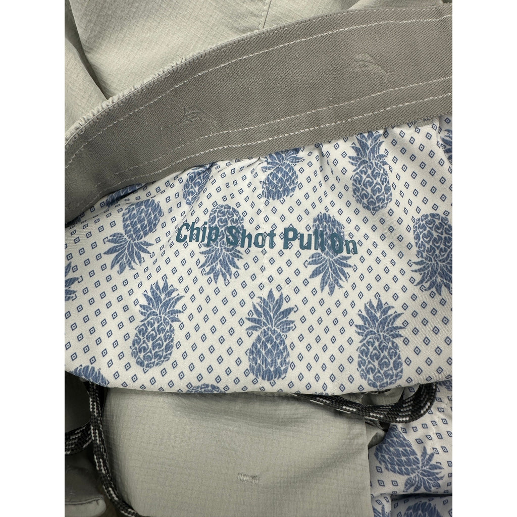 Tommy Bahama Chip Shot Pull On Performance Shorts in Gray — Size 2XLB // Preowned