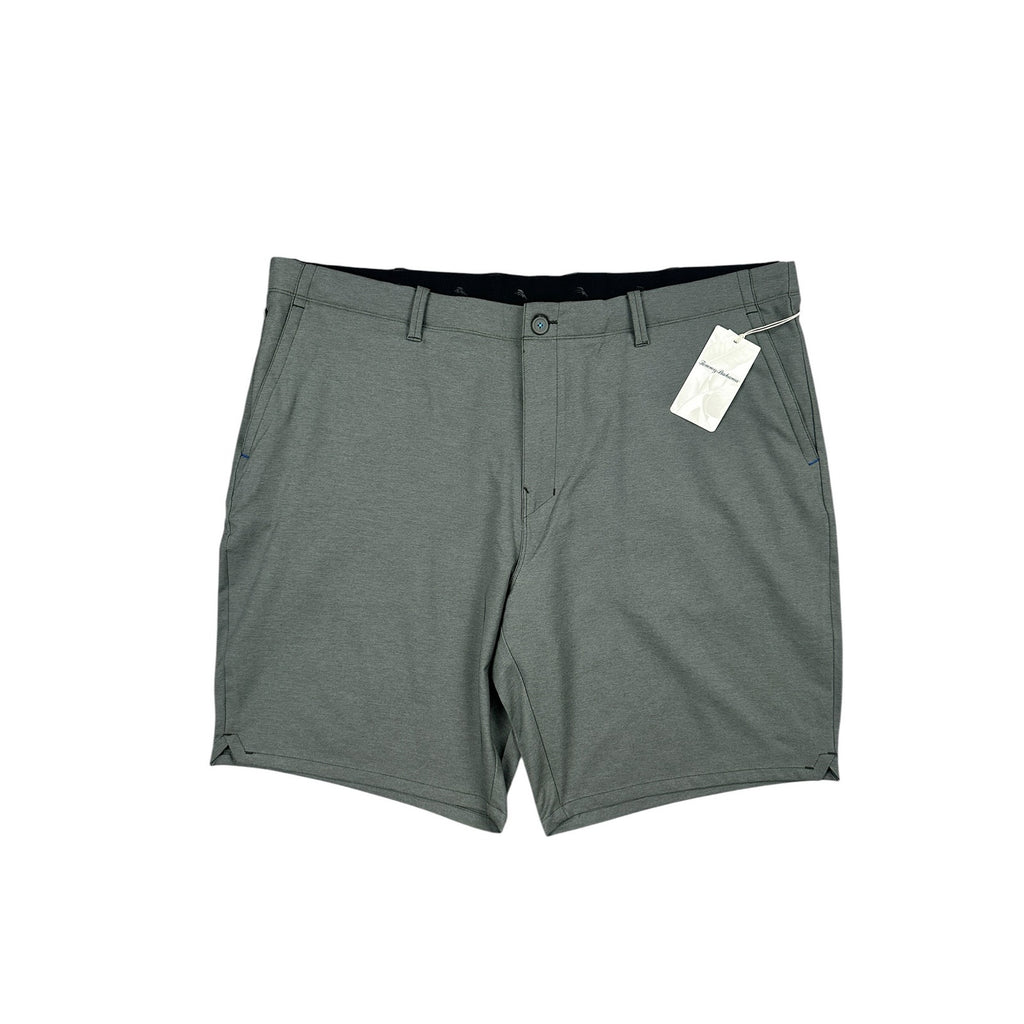 Tommy Bahama On Par Performance Hybrid 10" Shorts (Big & Tall) in Coal — Size 44 Regular