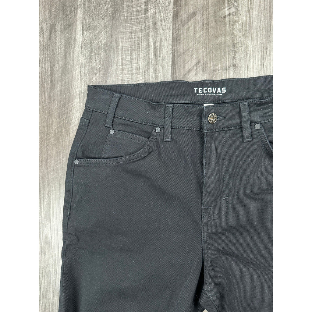Tecovas Everyday Standard Straight Jeans in Black — Size 34x32 // Preowned
