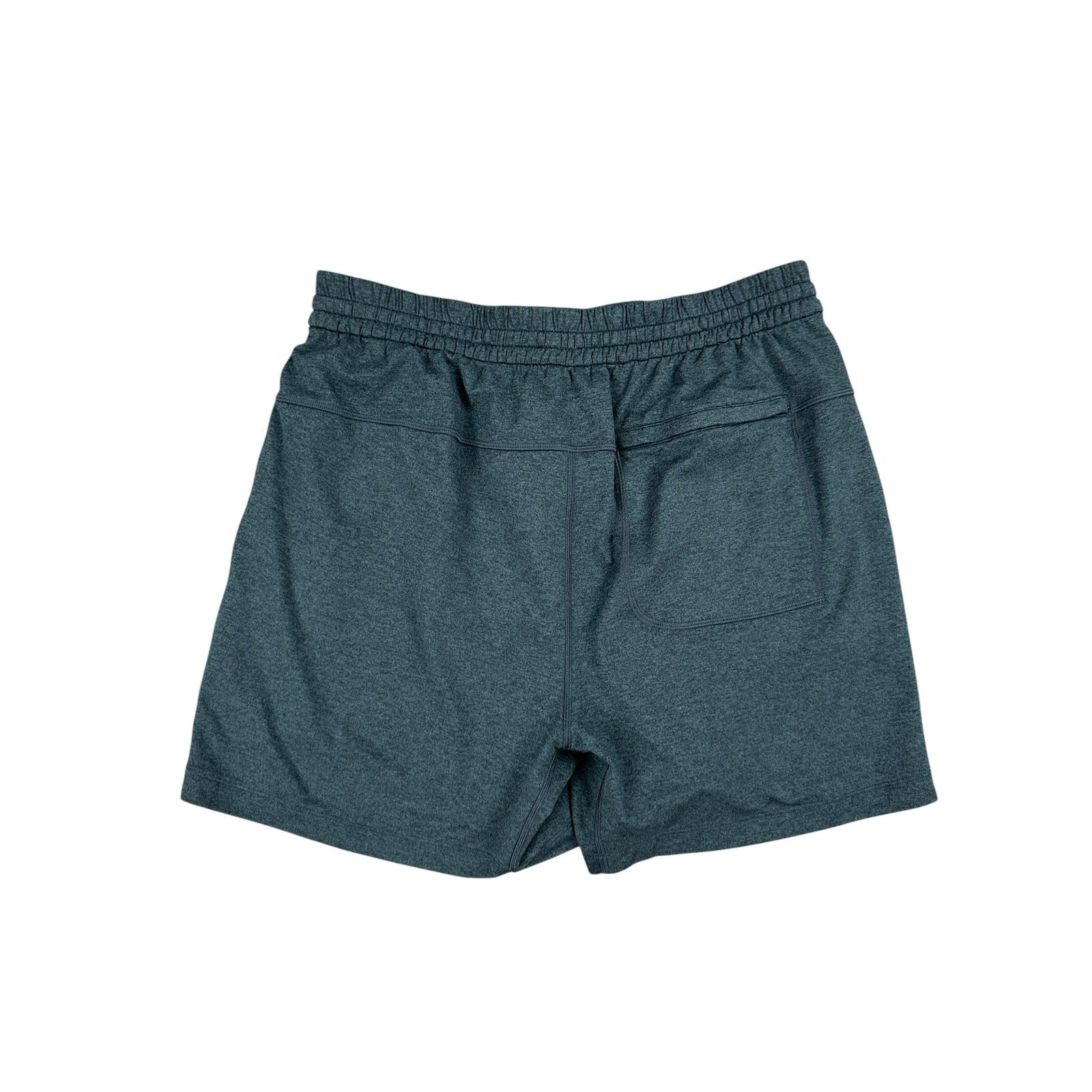 Lululemon Soft Jersey 5" Shorts in Heathered Navy — Size Large // Preowned