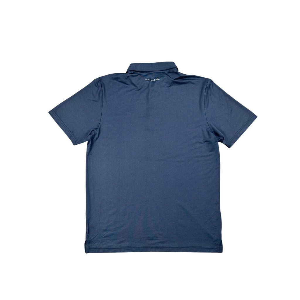 Travis Mathew Featherweight Performance Jersey Golf Polo in Total Eclipse — Size Large
