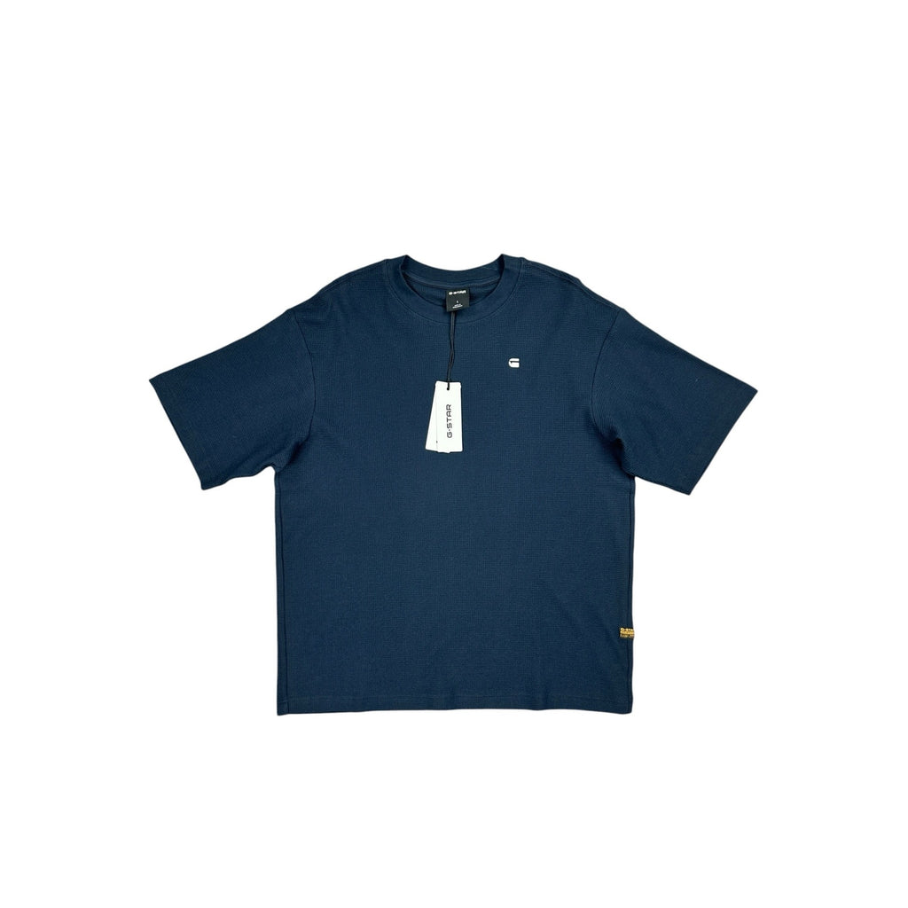 G-Star Structured Boxy Waffle Jersey Knit Tee — Size Small
